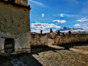 Campanario iglesia de Parinacota
