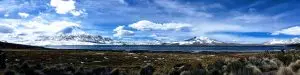vista panorámica lago chungara